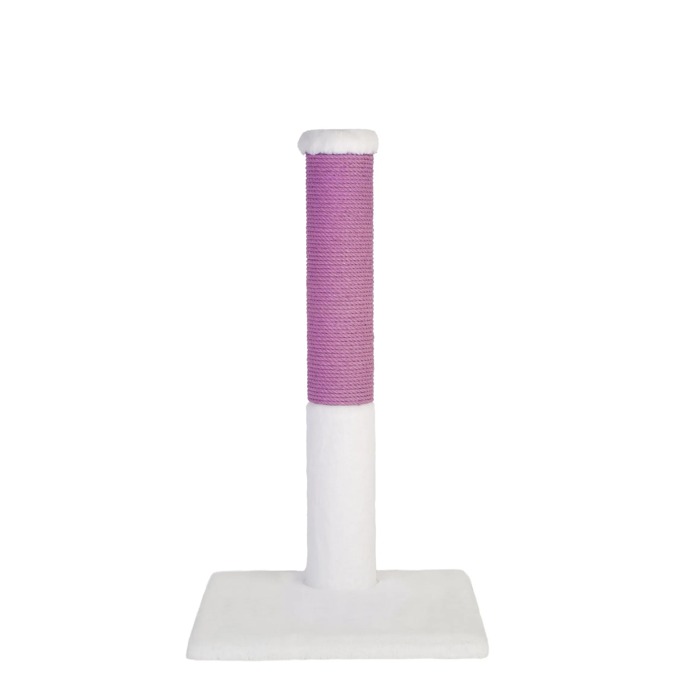 Noba Classic 71 cm Scratching Post – White Faux Fur, photo 3