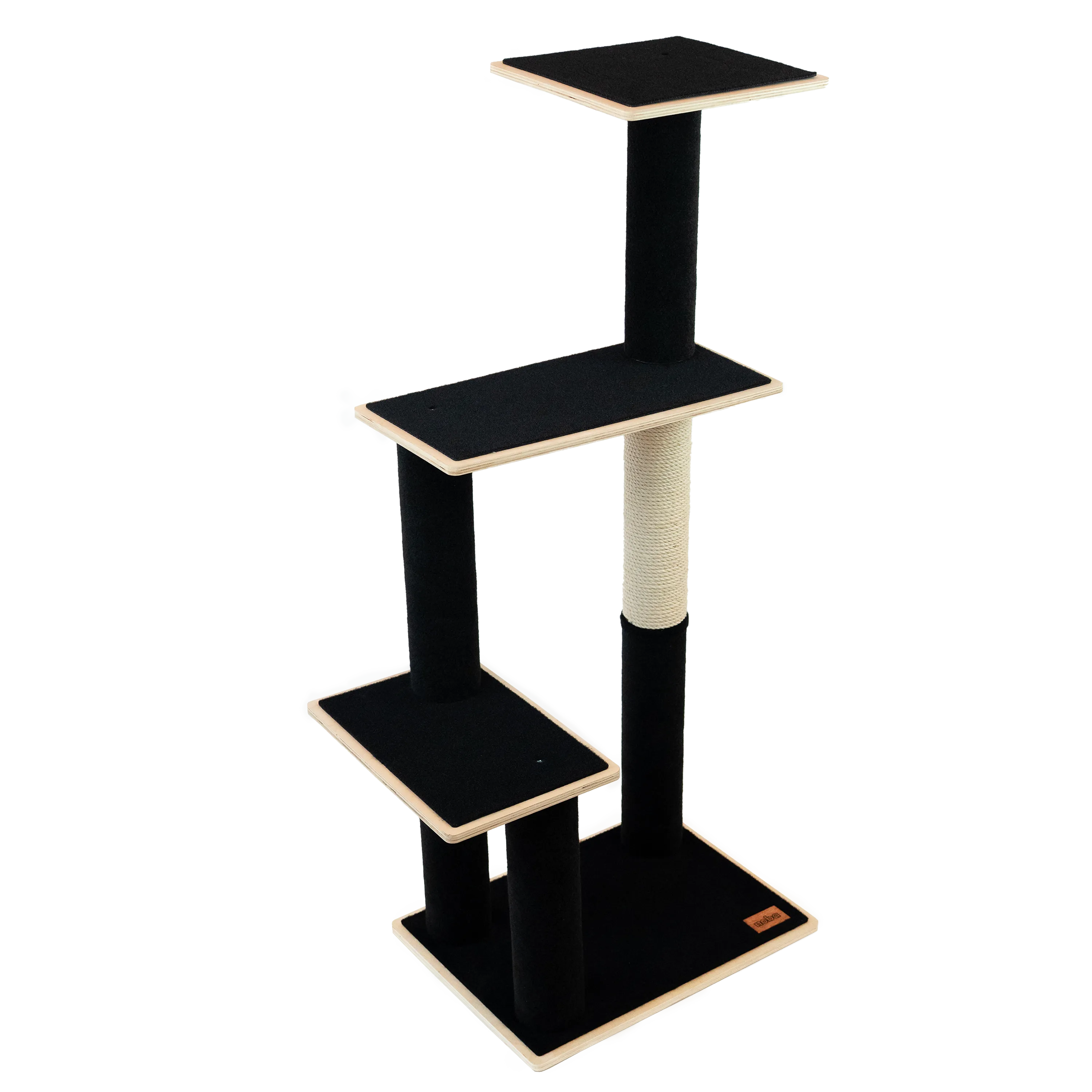 Noba Modern Plywood 3-Level Cat Tree, photo 4